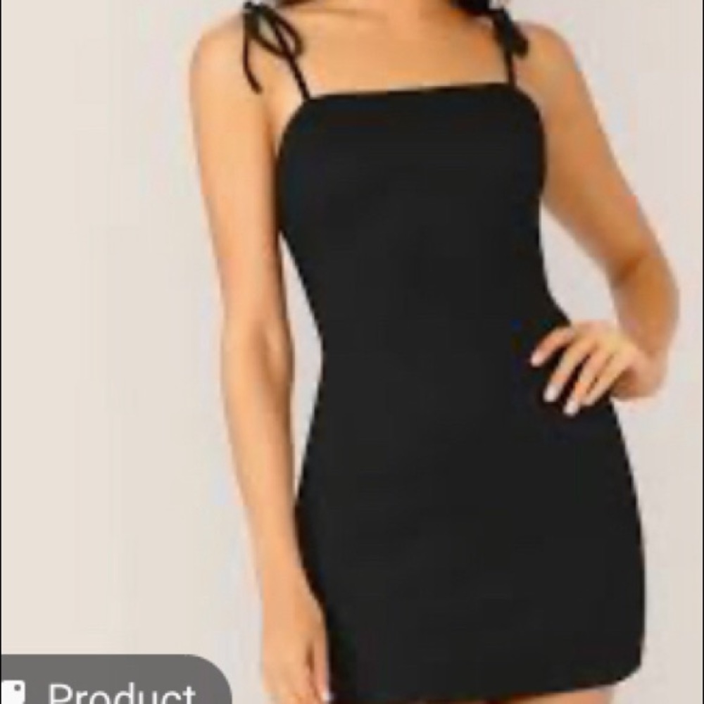 black dress